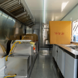 7m (23ft) Orange Square Food Trailer - Image 5