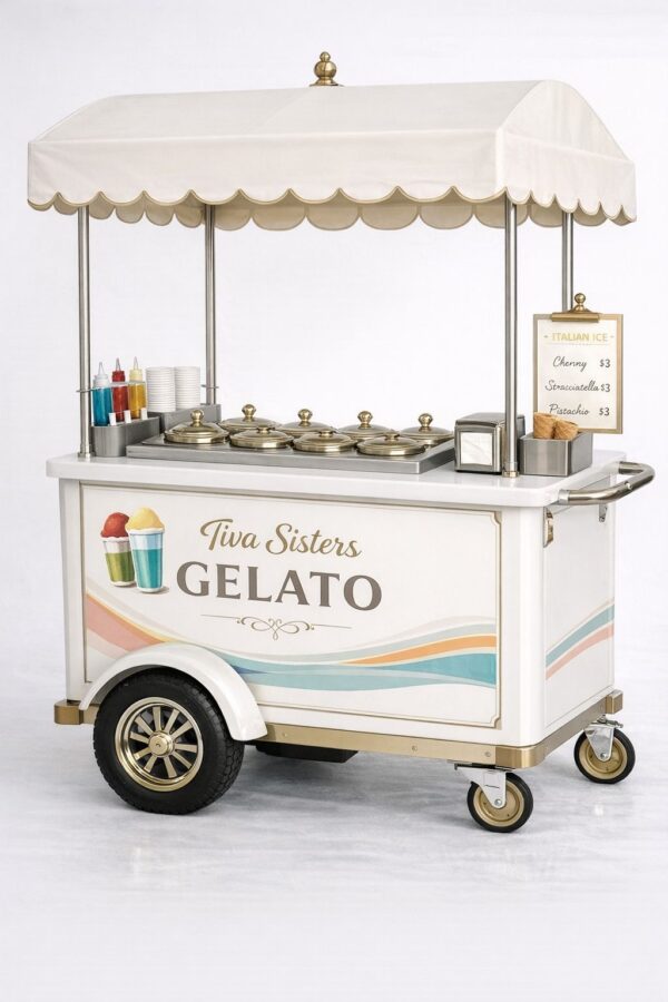Pozzetti Gelato Cart
