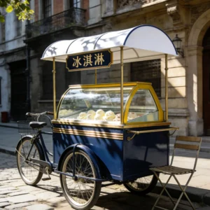 Tricycle Ice Cream Cart | Mobile Ice Cream Bike - Image 3